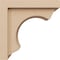Ekena Millwork 5"W x 10"D x 10"H Classic Emerson Rough Cedar Woodgrain TimberThane Corbel, Primed Tan CORUR05X10X10EMRRCPR - alternate 4